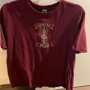 Unisex Small Shop Country Bear Jamboree T Shirt